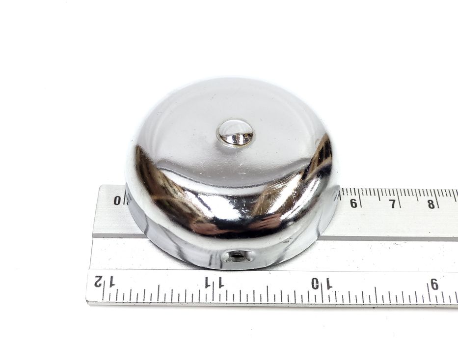 NOWY Dekielek dzwonka ZZR Romet 5,5 cm chrom PRL