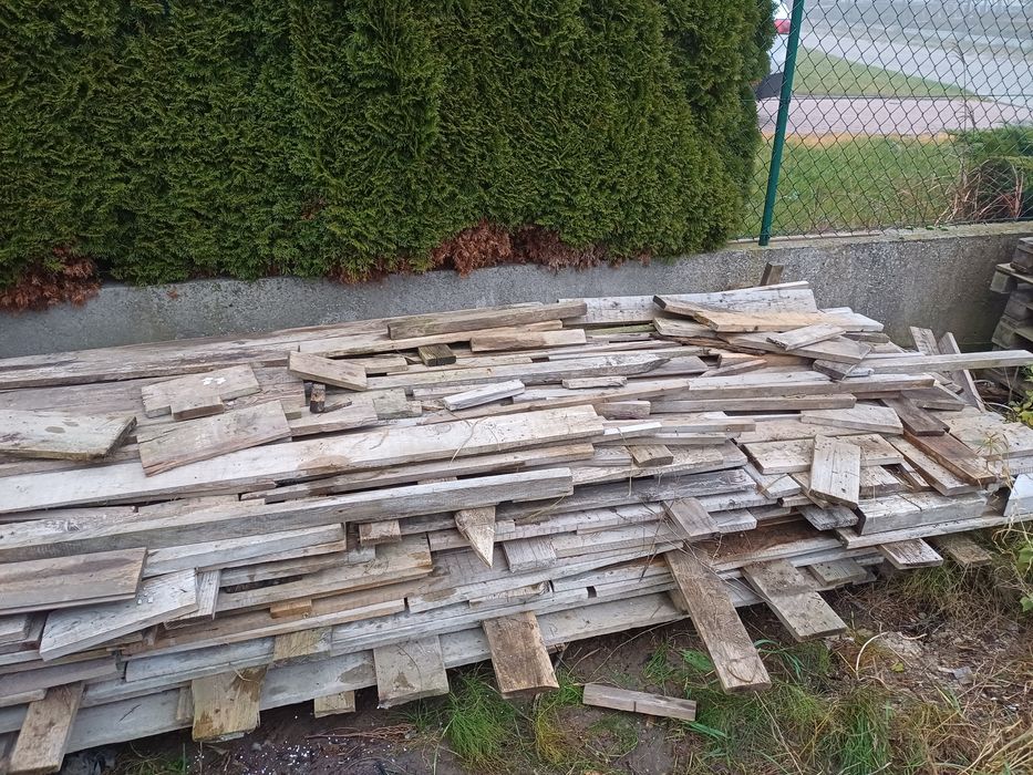 Deski po szalunkach 2,5 m3