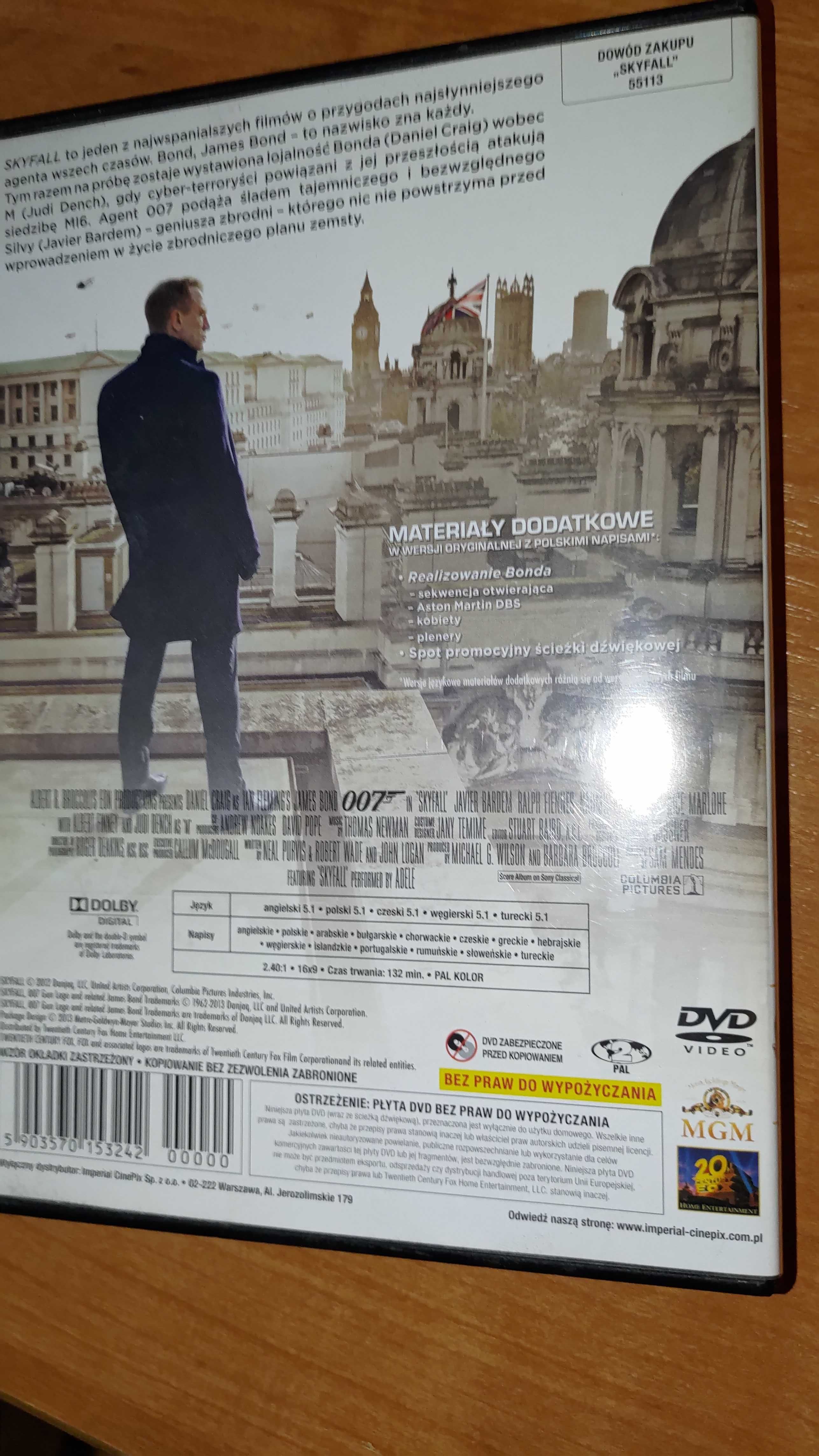 " Skyfall " James Bond - film DVD