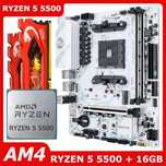 SOYO B450M / Ryzen 5 5500 / 16gb 3200 Комплект AM4 AMD Райзен
