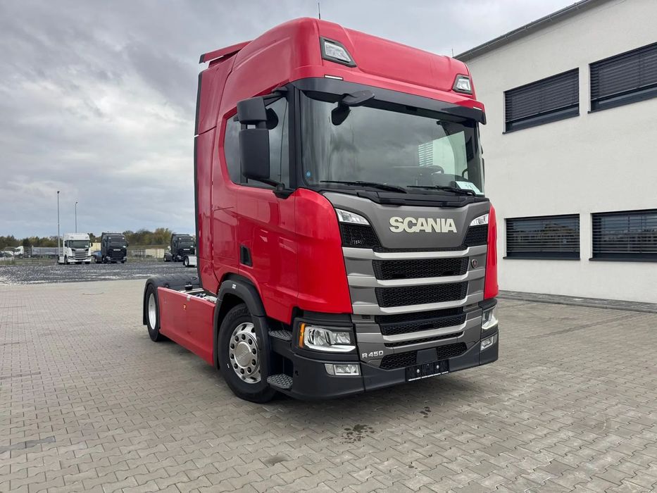 Scania R450/ 2020r/ NOWA HYDRAULIKA/ 4 PODUSZKI TYŁ / PO ZŁOTYM KONTRAKCIE/ KLIMA POSTOJOWA  R450/ HYDRAULIKA/ 2020r/ Klima Postojowa/ Full Ledy