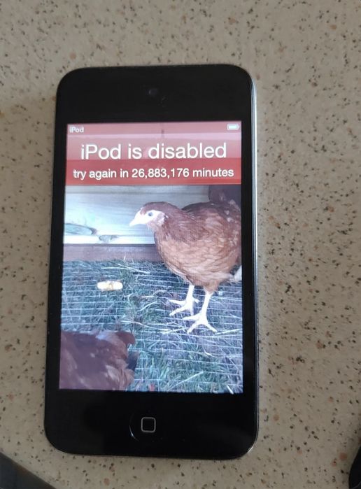 Ipod(заблокованый)