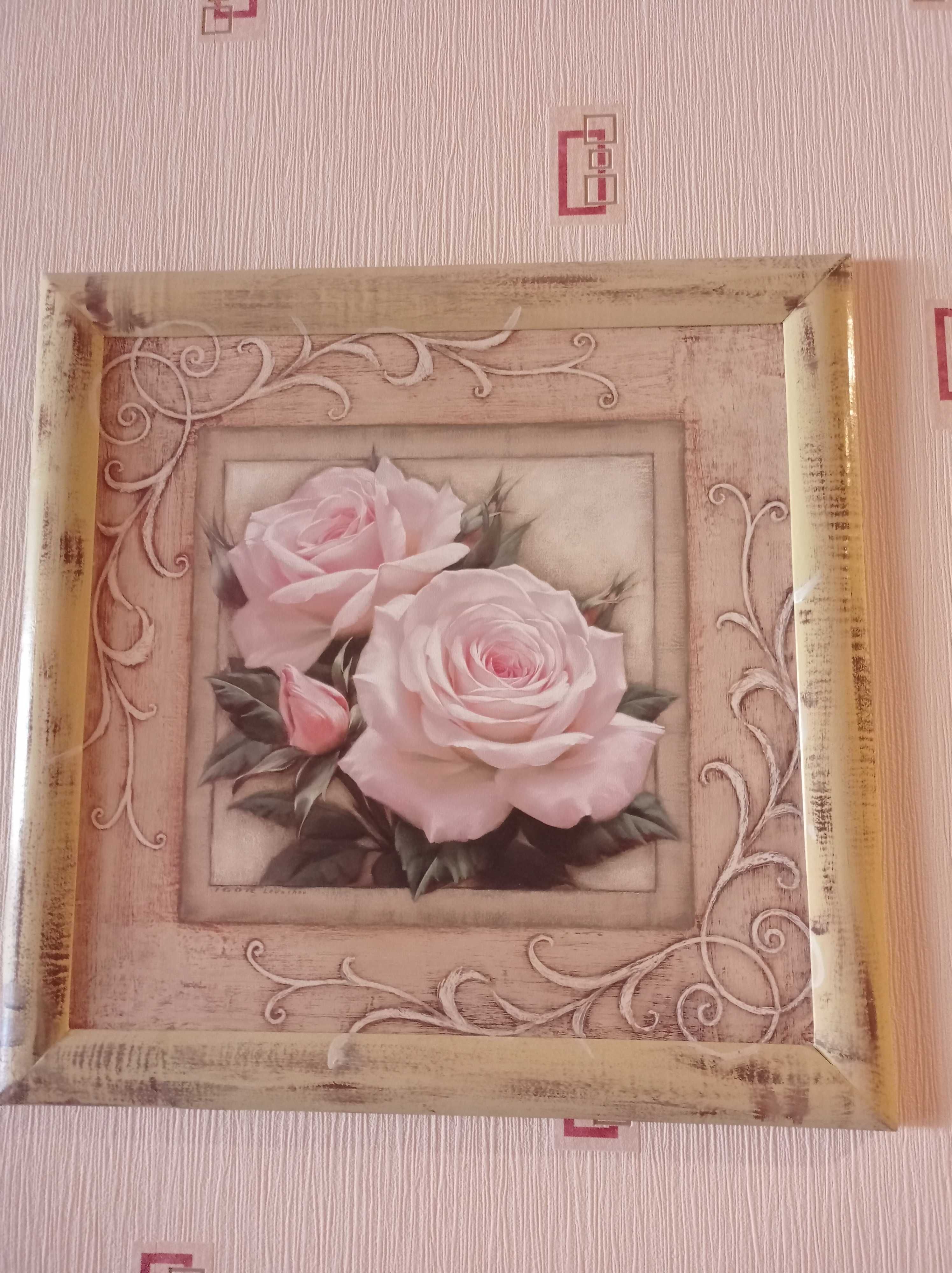 Картина "Розы" 58,5 см