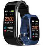 Smartband Giewont Czarny GW200-6 + Pasek Granatowy