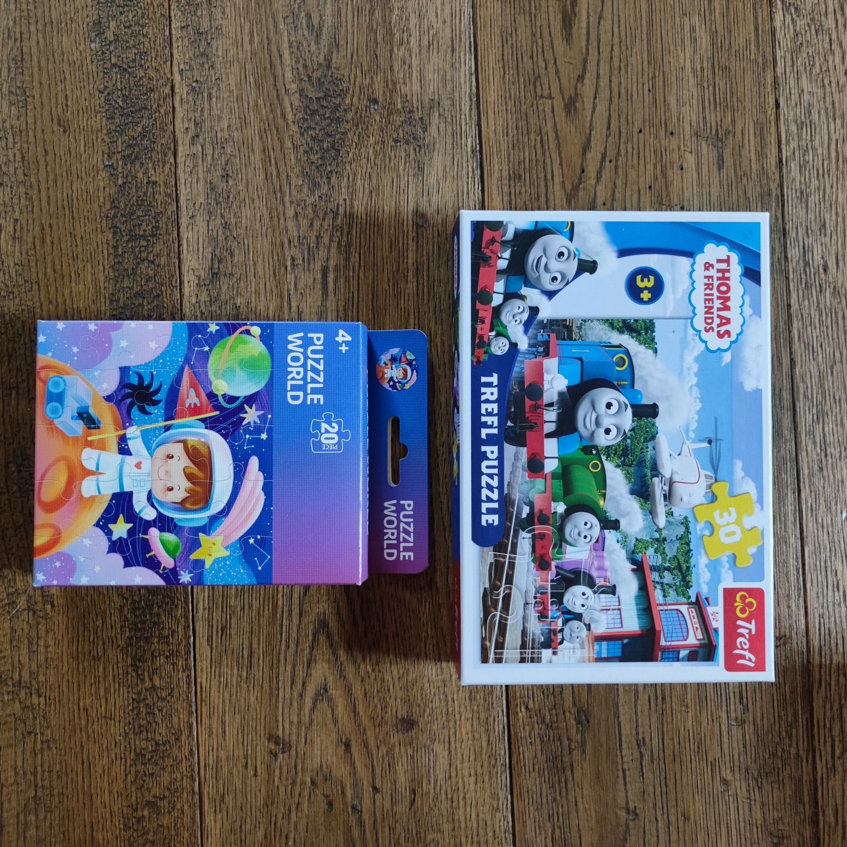 Puzzle dla dzieci Tomek i przyjaciele + kosmos