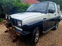 Daihatsu Feroza cabrio pług wyciągarka