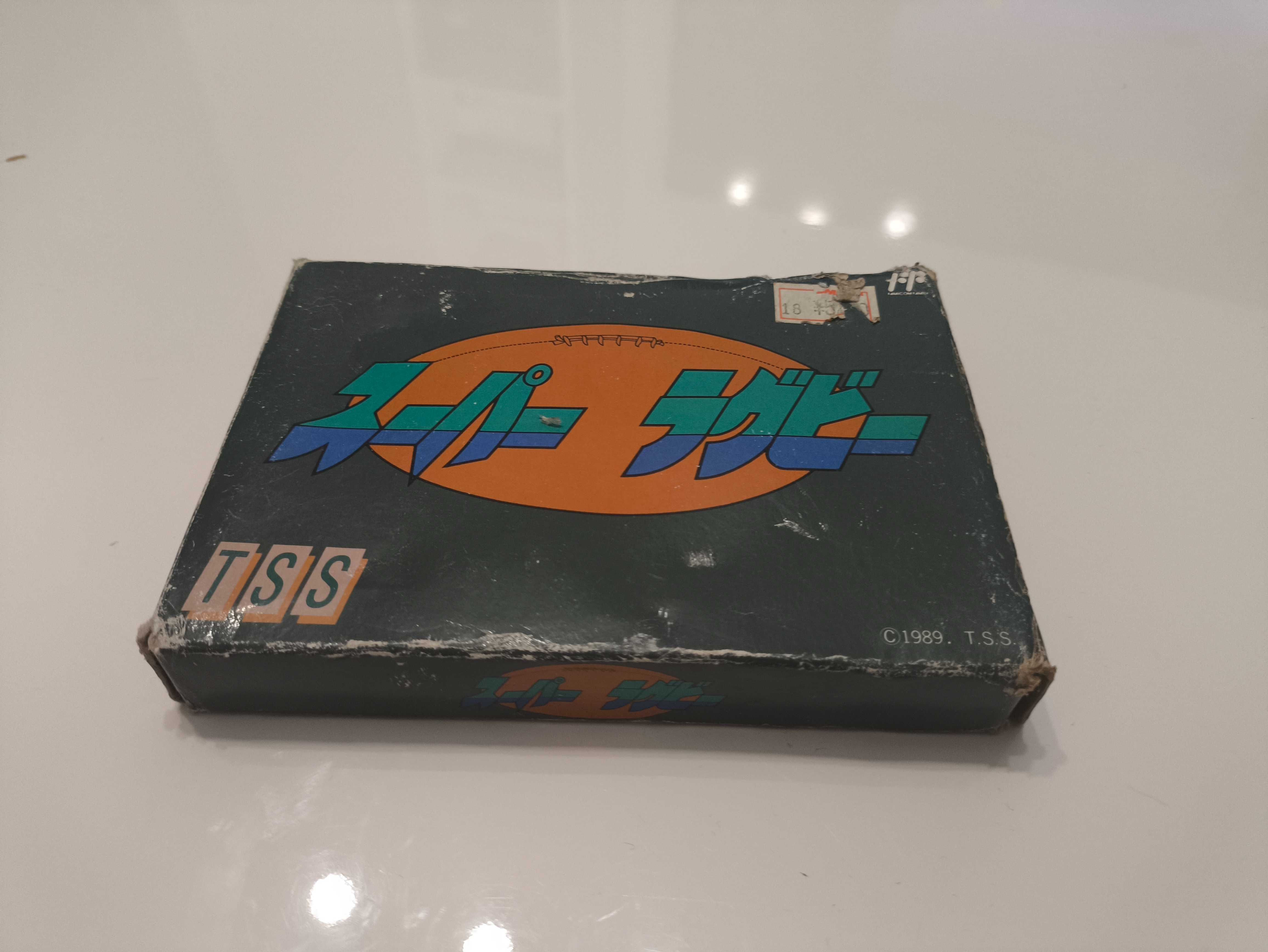Famicom Nes Super rugby Box Pudełko