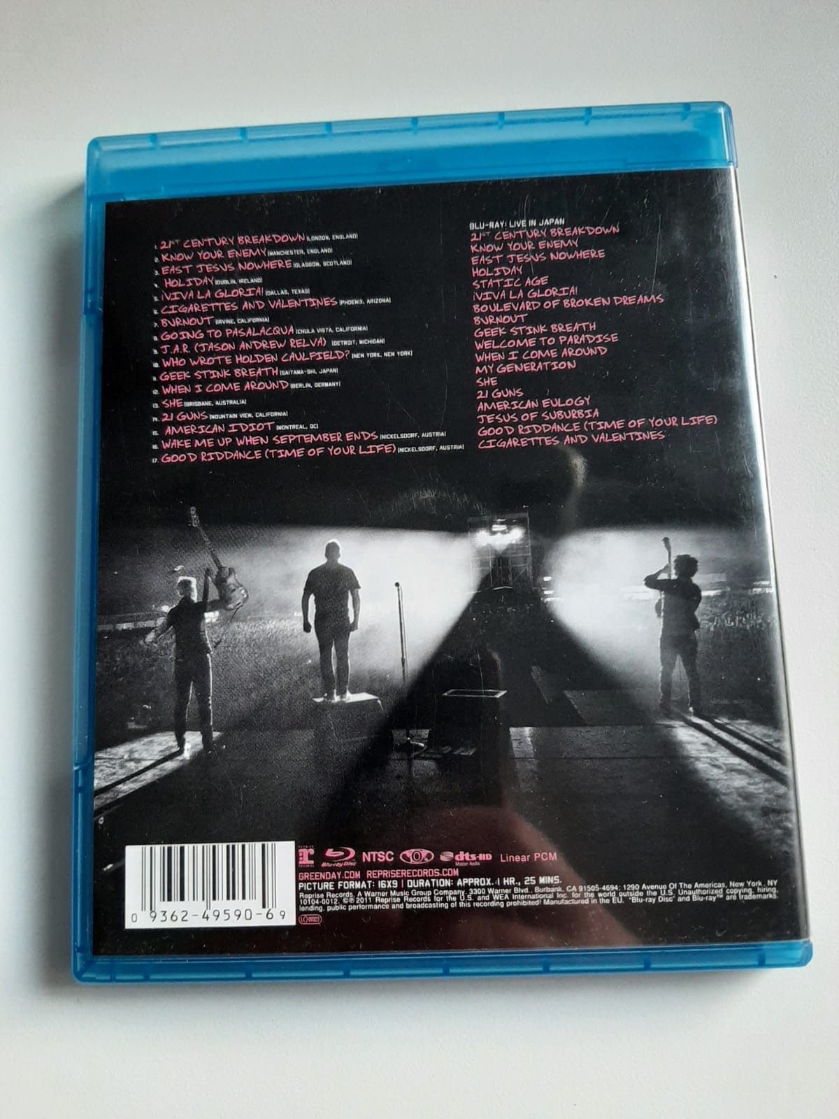 Green Day - Awesome As F**k Blu-Ray + CD