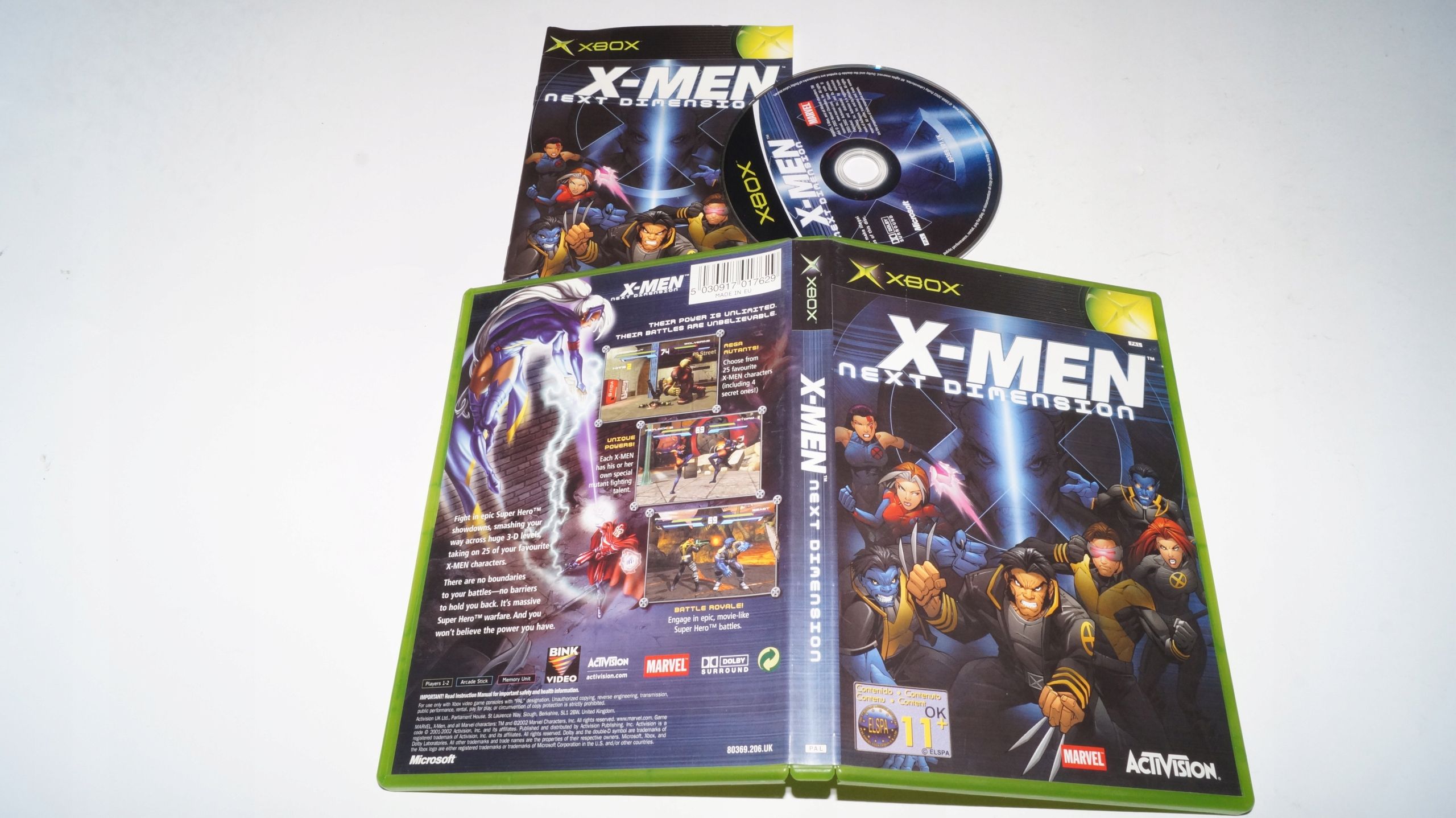 Xbox X-Men Next Dimension Gra Akcji Na Xbox Retro