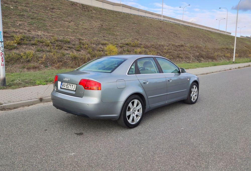 Audi A4 B7 2.0 130KM AUTOMAT Climatronic Grzane Fotele Jasny środek Ładny !!