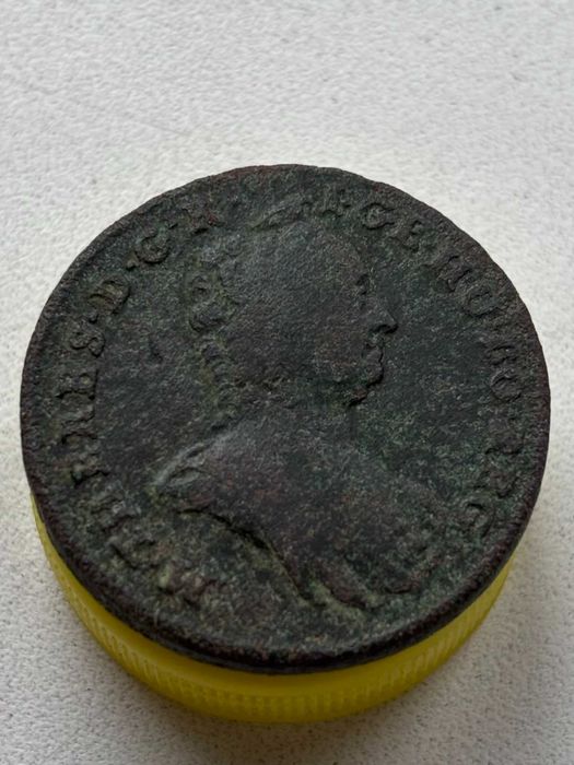 1 чентезімо полтура 6 і 1 крейцер 1851