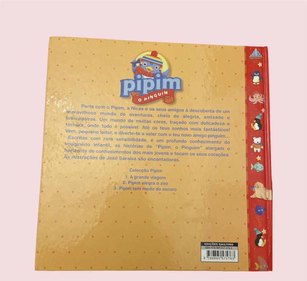 livro Pipim o Pinguim