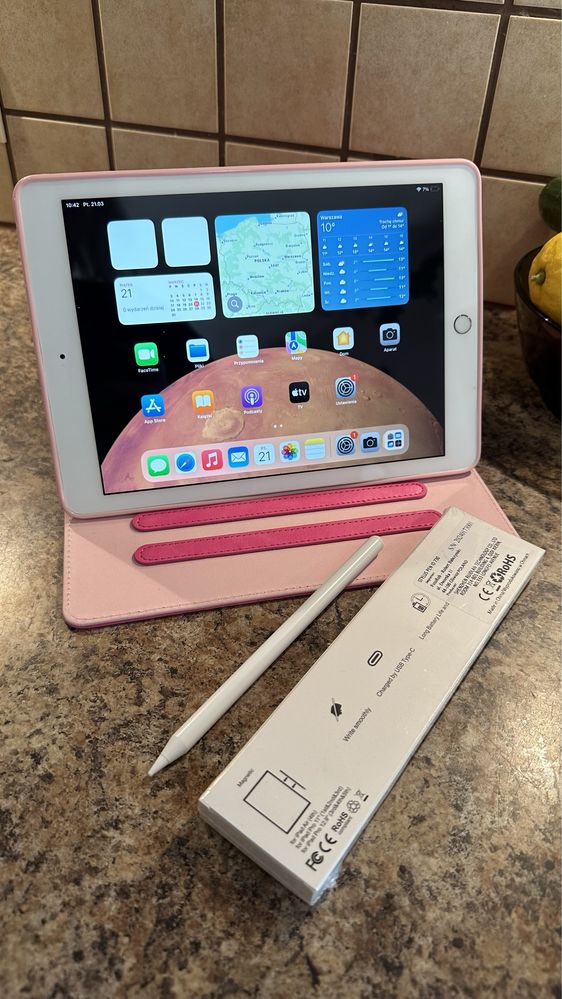 Tablet iPad Apple - Touch ID - PROCREATE - gold