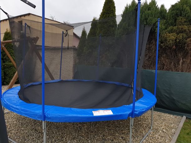 Trampolina 366 cm do ogrodu dla dzieci dziecka od nowa