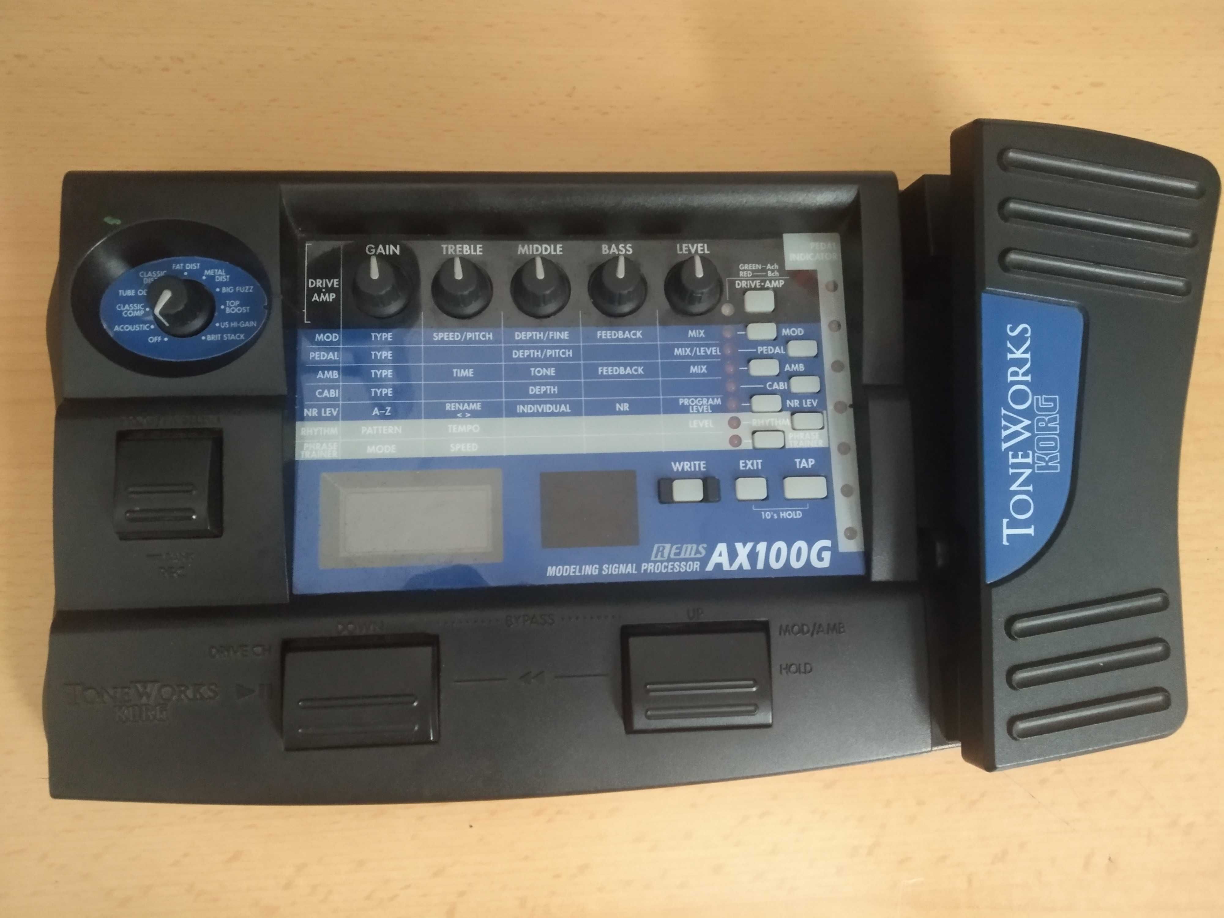 KORG AX 100G Procesor, Unikat Stan IDEALNY !!!  multiefekt gitarowy
