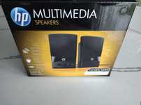 Colunas de som para PC da HP.