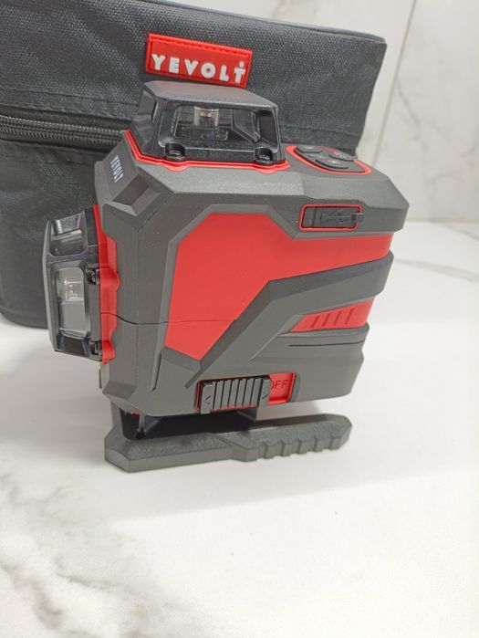 Лазерний рівень YEVOLT YVGLL4XS16 серії 4-площини 16-лінійний зелений