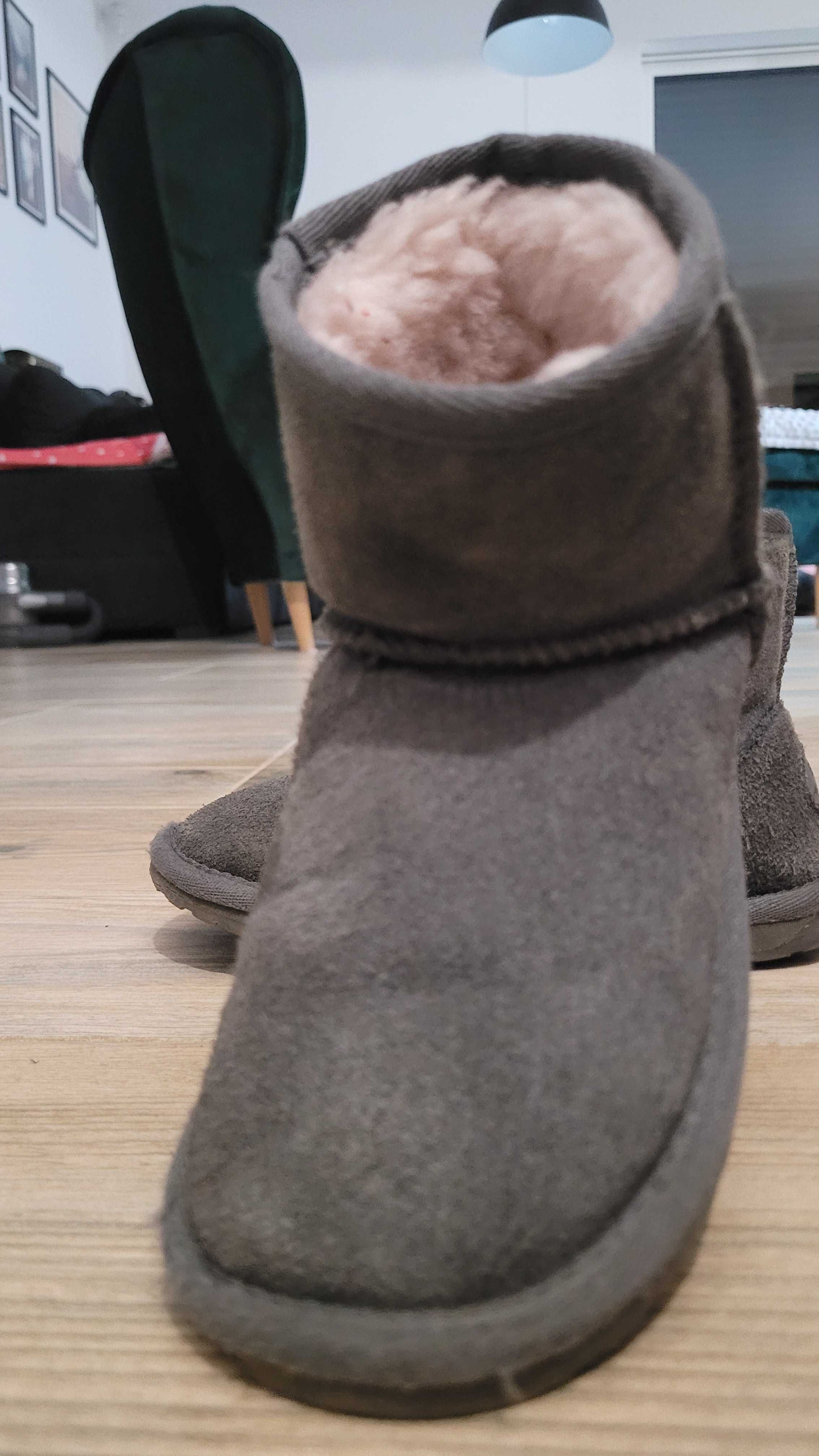 Buty Emu Australia Wallaby Mini szare r. 29/30