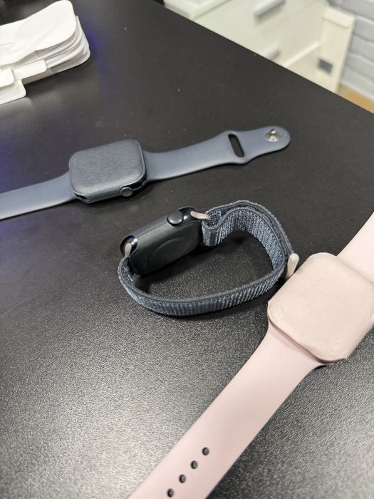 Used Apple Watch 9 seria 41/45mm midnight/pink