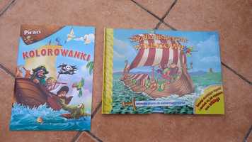 Piraci I Wikingowie Nowe książki do czytania I kolorowania