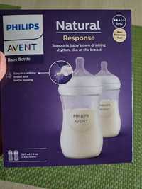 2 butelki philips avent Natural nowe!