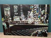 Ikea BJÖRKSTA obraz z ramą, 200 x 140 cm