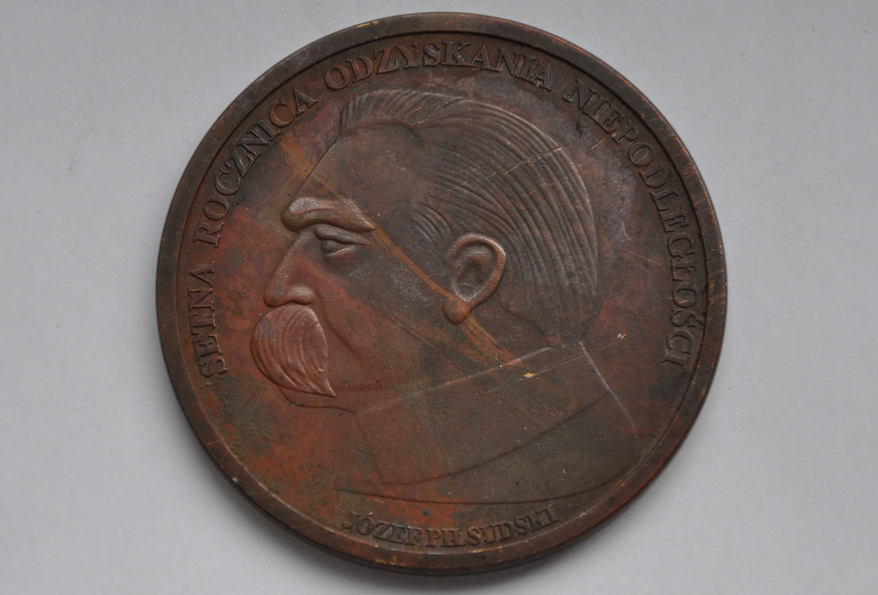 Zestaw.Medal 2 x Józef Piłsudski