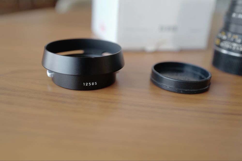 LEICA SUMMICRON-M 1:2/50MM PRE-ASPH v.lV (conjunto completo)