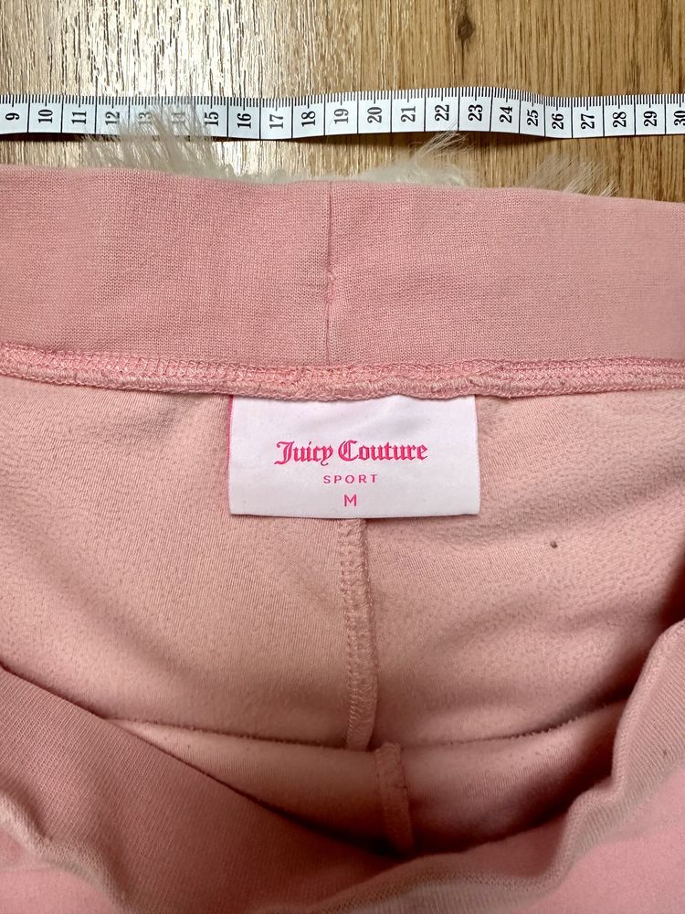 Spodnie damskie dresy różowe welurowe M Juice Cuture