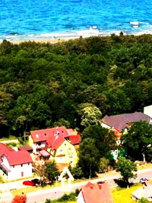 Noclegi, domki , pokoje nad morzem przy plaży