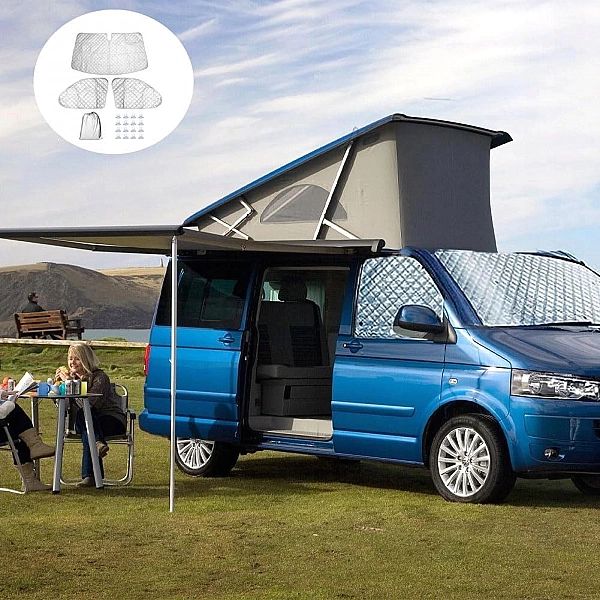 Mata Termiczna Wewnętrzna Osłona Na Przednie Szyby Szybę Do Vw T5 T6