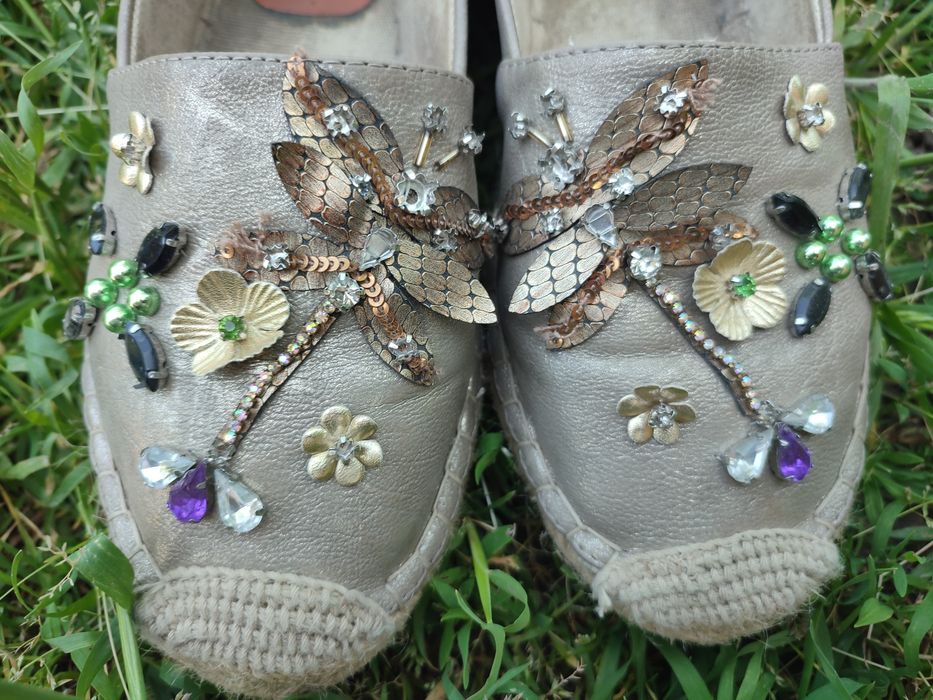 Еспадрильї жіночі, устілка 24,5 см( 39 розмір)