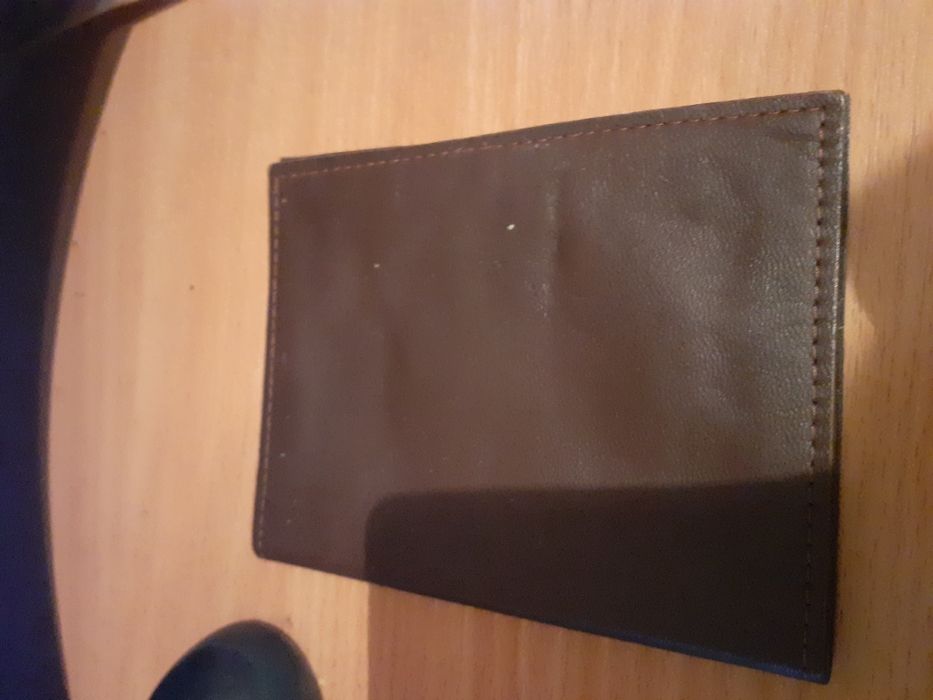 Портмоне из кожи , для документов !