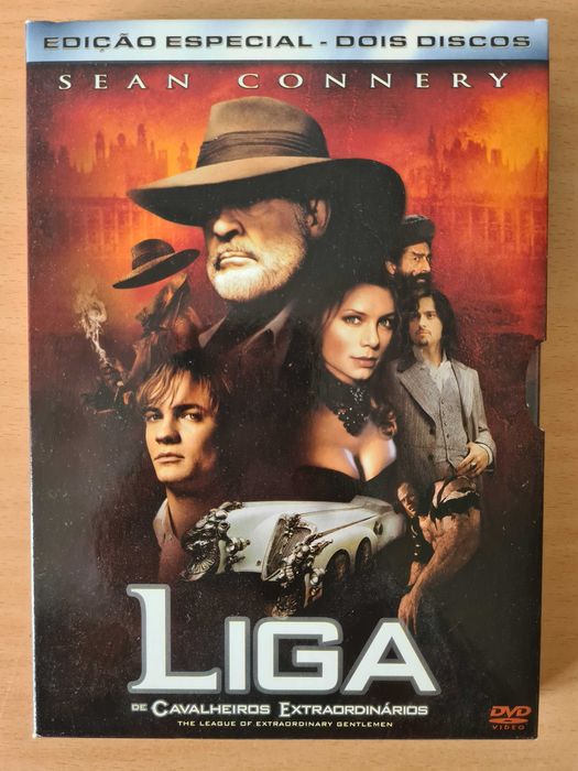 Filme em DVD "A Liga de Cavaleiros Extraordinários"
