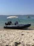Barco semi rigido 4,5m 40cv 4 tempos