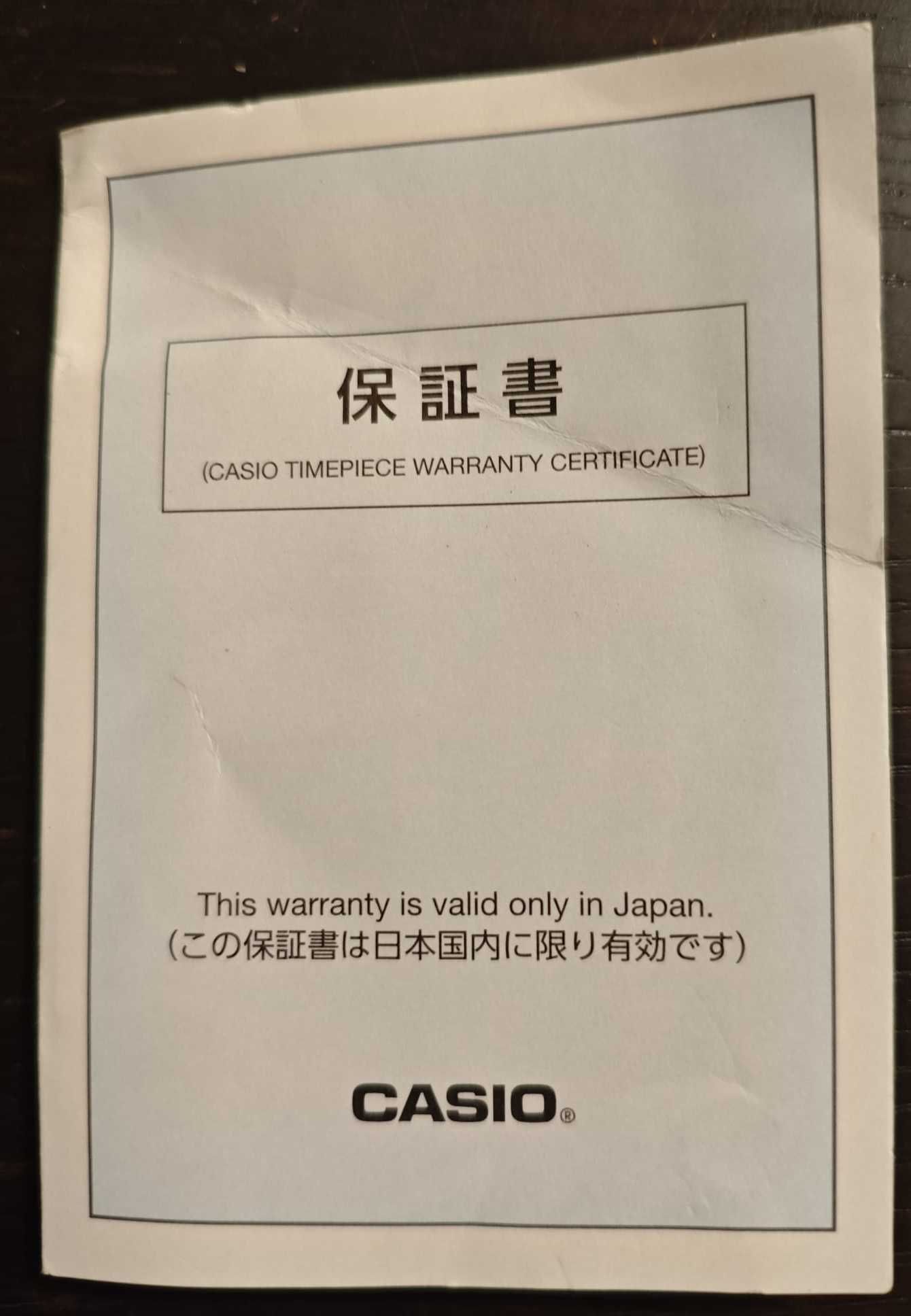 Zegarek automatyczny Casio EFK-100XPB-1AJF