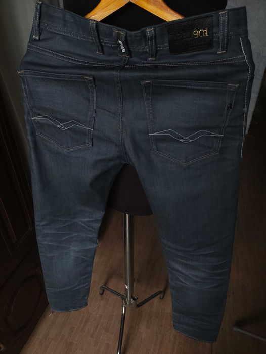 Джинсы Replay Blue jeans Italy W28 stretch navy.