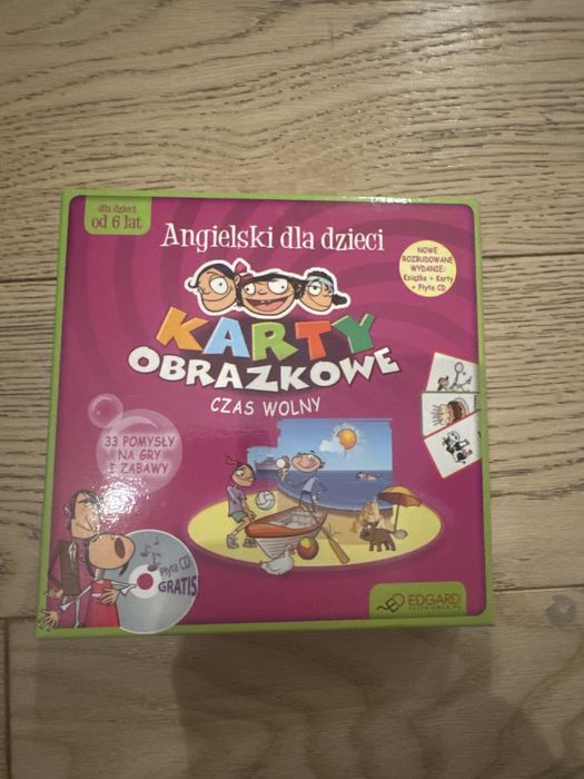 Karty obrazkowe. Angielski dla dzieci.