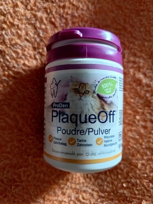 ProDen PlaqueOff Bio do pielęgnacji zębów dla kota