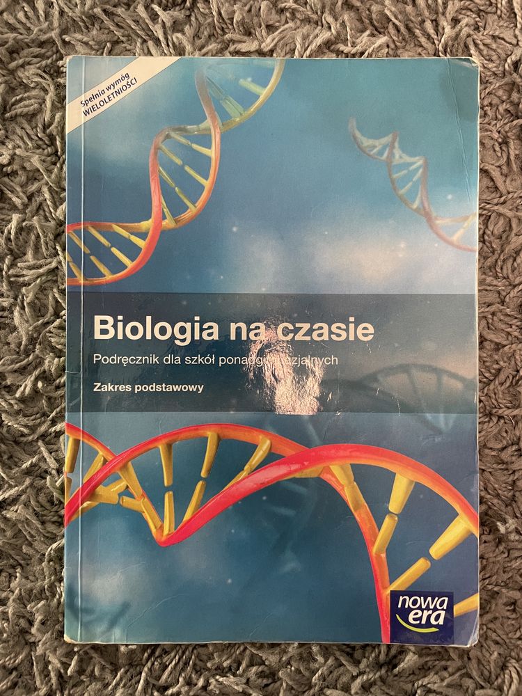 Biologia na czasie podręcznik