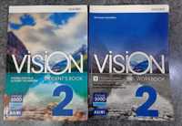 Vision 2 Workbook + Vision 2. Student's Book.