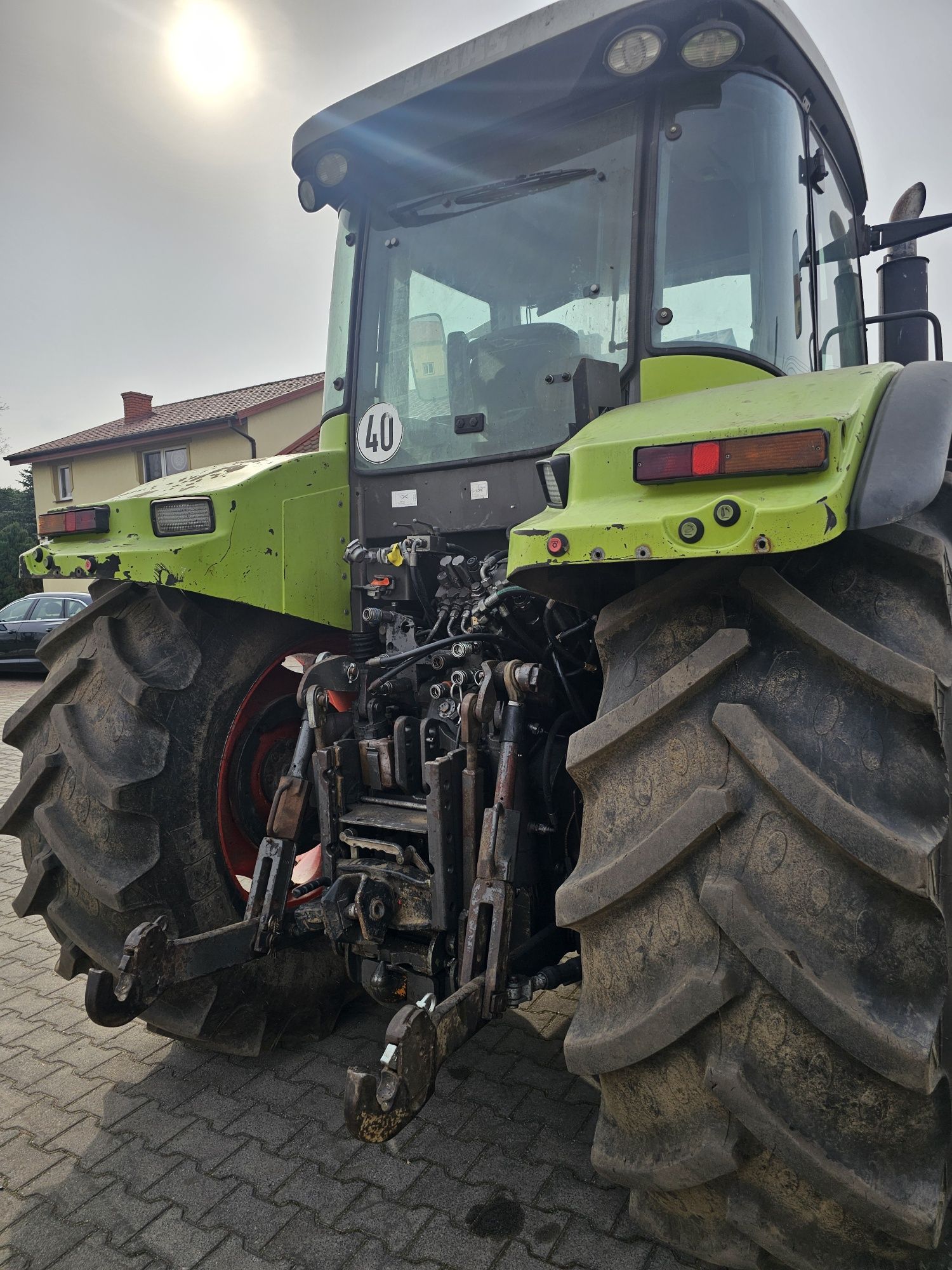 Claas Ares 697 ATZ Hexashift John Deere Arion 630, Axion 640