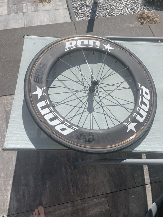 Kolo czasowe przednie Ron stozek 88mm szosowe karbonowe