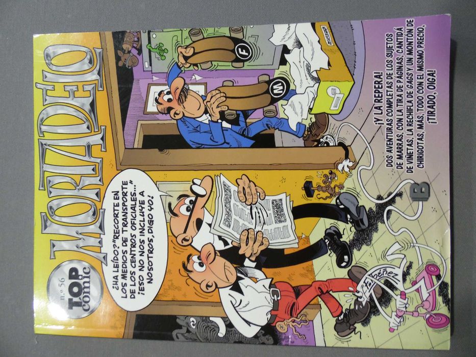 Livro BD Mortadelo #56 Top Comic