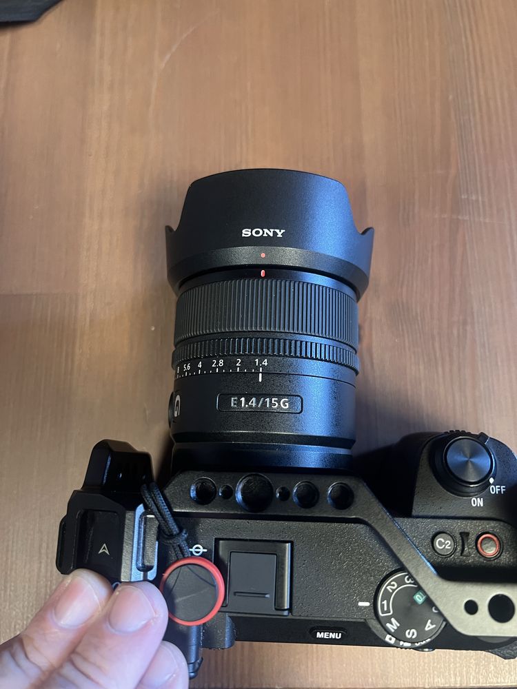 Lente Sony E 15mm f/1.4G (SEL15F14G) COMO NOVA + Filtro ND Variável