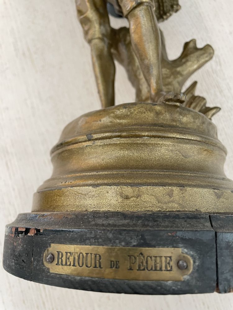 Estatueta de pescador