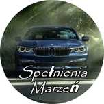 Opłatek na tort BMW Auto Samochód Logo Tekst