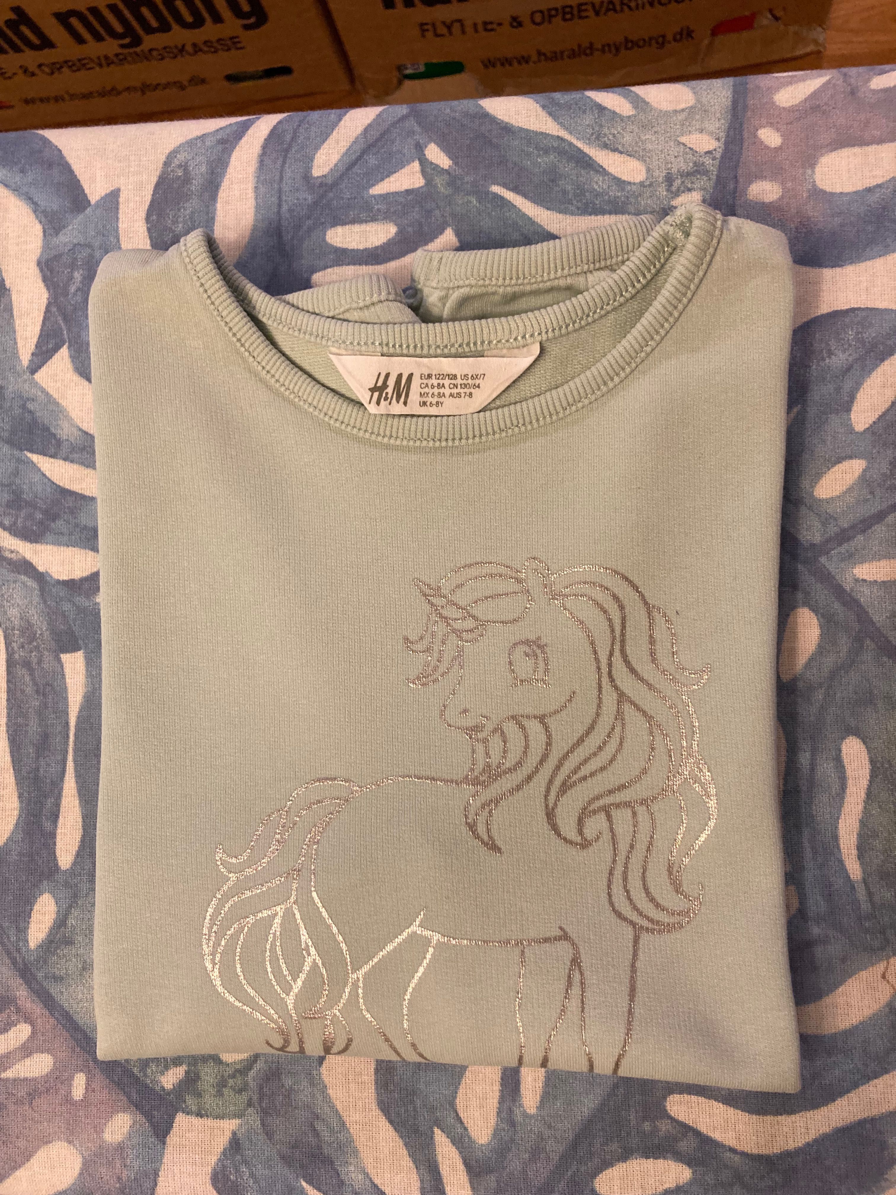Bluza z długim rękawem HM, z jednorożcem, longsleeve