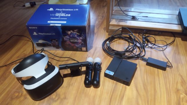 PlayStation 4 VR cały zestaw