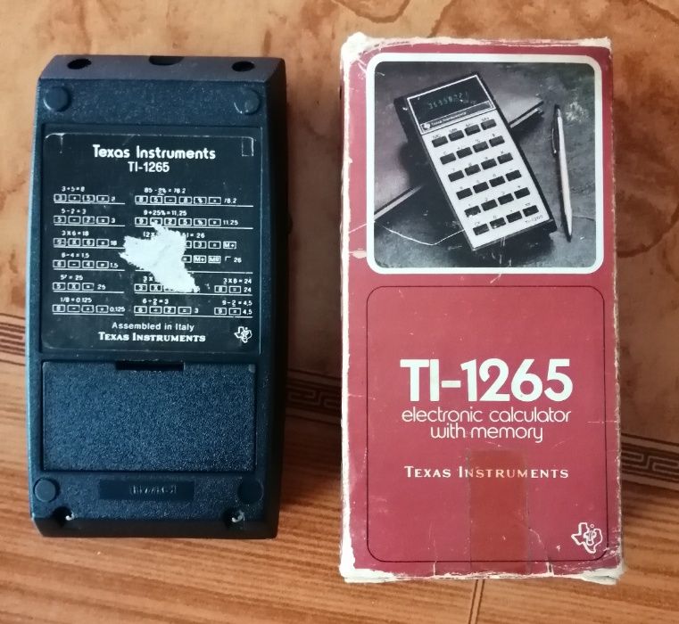 Cauladora Texas Intruments TI-1265